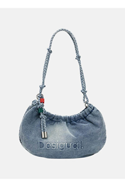 Desigual Mavi Kadın Omuz Çantası 26SAXD055005