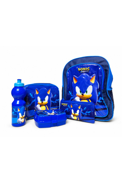 First Kid Sonic 5-In-1 Backpack, 14 Inches