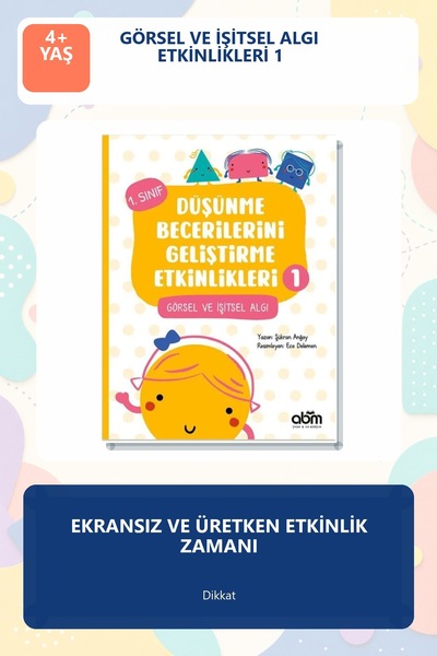 Abm Yayınevi Görsel Ve Işitsel Algı - 1 Sınıf