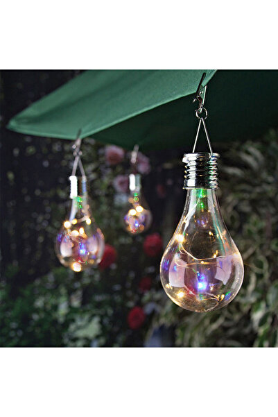 Choice Multicolor Portable Solar Powered LED String Light Bulbs Multicolor Ha...