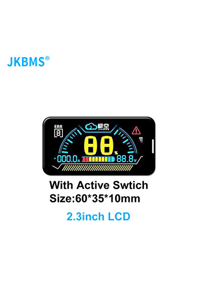 Choice JK-Power Board JKBMS Smart BMS LCD Display 2.3 Inch Lithium Battery Sm...