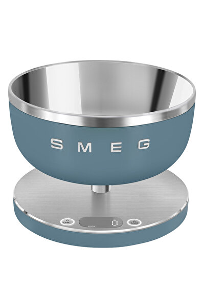SMEG Mat Mat Storn Blue Dijital Mutfak Tartısı
