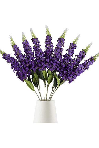 Choice1 1Pcs Purple 1Pcs Artificial Flowers 74cm Silk Fake Flower for Home De...
