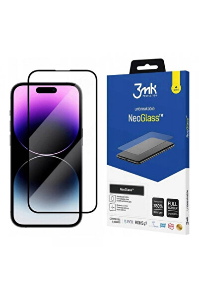 Apple Folie de protectie Ecran 3MK NeoGlass pentru iPhone 14 Pro Max, Sticla ...