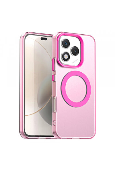 Samsung Husa MagSafe pentru Galaxy S25 FE, Techsuit, CandyCase, Roz