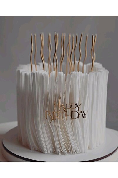 hediyehobihersey Kullanıma Hazır Yenilebilir Kesilmiş Şerit Pasta Kağıt Ölçü ...