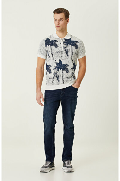 Network Koyu Lacivert Denim Pantolon