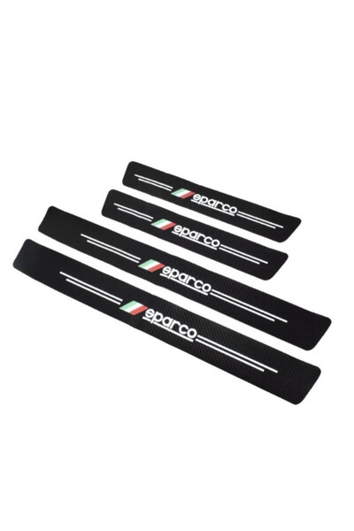 Sparco Διακοσμητικά Μαρσπιέ Εσωτερικών Πορτών Εμφάνισης Ανθρακονήματος Ιταλικ...