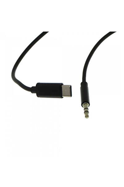 OEM Καλώδιο ήχου 3.5mm jack σε Type C 1m μαύρο YHL-CV6