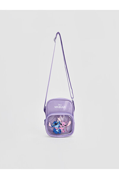 LC Waikiki Trendlucky Girls' Shoulder Bag with Lilo and Stitch Print