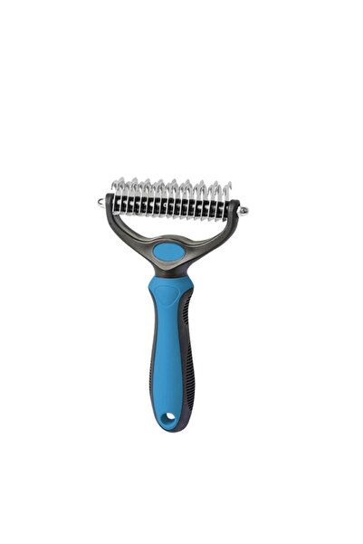 Choice L Blue A Pet Double-sided Knot Comb Dog Comb Dog Comb Cat Beauty Hair ...