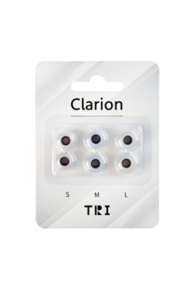 Choice SML TRI Clarion Silicone Earphone Eartips 3 Pairs for S/M/L Size Headp...