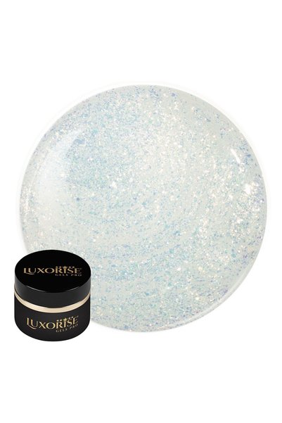 LUXORISE RevoFlex Fairytale Shine 15ml UV Construction Nail Gel, Whispering W...