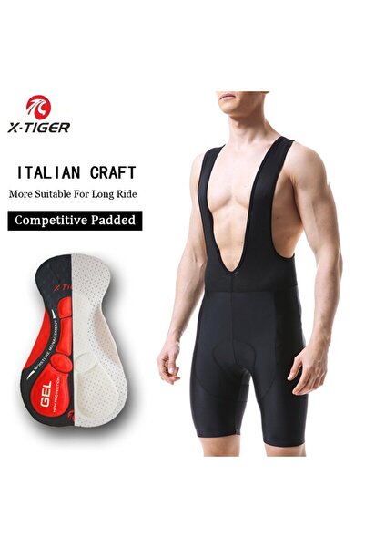 Choice M 02 X-TIGER Cycling Bibs Shorts Bike Tights Triathlon 5D Gel Padded P...