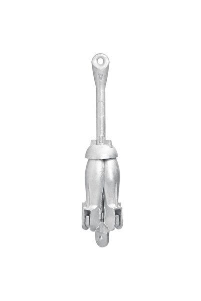 Concept Ancoră pliabilă, argintiu, 4 kg, fier maleabil