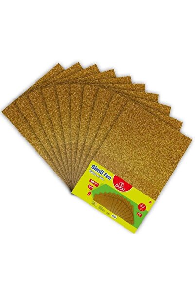 Ceren Kırtasiye Eva- Bu-Bu 50X70 Glitter Gold 10-Pack