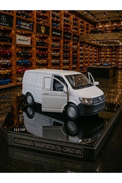 OYUNCAKSAHİLİ Volkswagen Transporter Panelvan Metal 11.5 cm Orjnal Minibüs Çe...