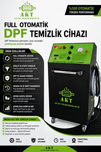 akt egzoz AKT oto dpf cleaner araç üzerinde partikül temizleme makinesi