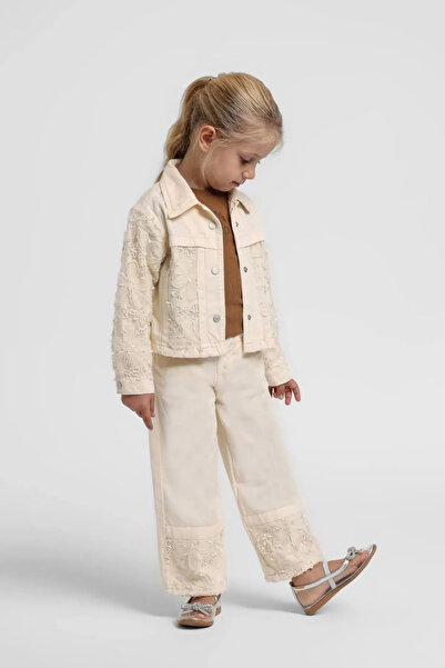 HAUSEkids 1-5 Years Old Mira Premium Girls' 3-Piece Set-Latte