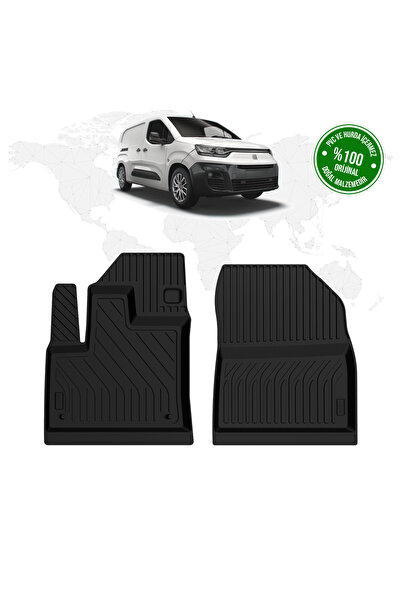 FA OTOMOTİV Fiat Doblo Panelvan 4D Havuzlu Paspas (Ön 2 Parça) 2023 Model Ve ...