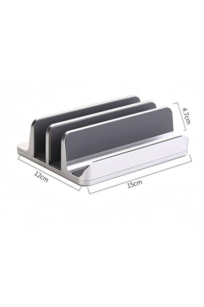 Mcstorey Laptop Standı Bilgisayar Tutucu Metal Stand Dikey Ergonomik Taşınabilir Notebook Stand