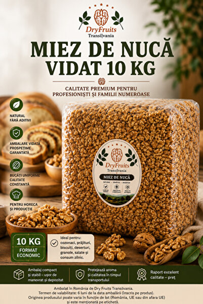 DRY Miez de nucă vidat 10 kg
