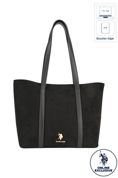 U.S. Polo Assn. Black Women's Shoulder Bag Us26804 Online Exclusive