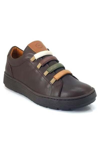 Mammamia 85 Genuine Leather Casual Women's Shoes-Brown