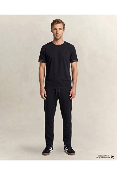 Gant Erkek Lacivert Regular Fit Eşofman Altı