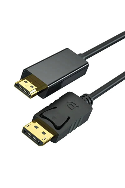 Choice 1.8m black DP Display Port To HD Compatible Adapter Cable 4K 1080P 3D ...