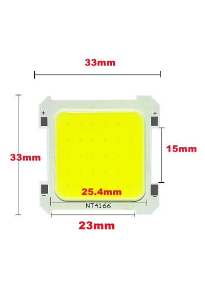 Choice3 100PCS White light 100~10PCS/lot 3V LED COB Integrated Chip Portable ...