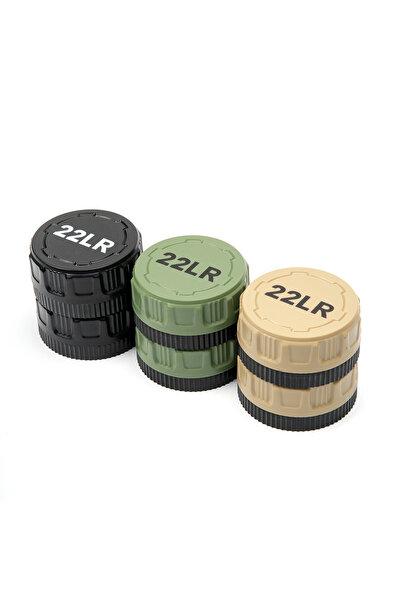 Choice5 Mixed colors 6pcs A Compact Storage Case Capable of Holding 55 .22LR ...