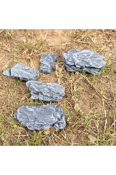 Choice1 Rock 5pc Random Shape Irregular Simulation Rock for Micro-landscape, ...