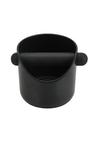 Choice Black Shock-Absorbent Coffee Knock Box Anti-slip Espresso Dump Bin For...