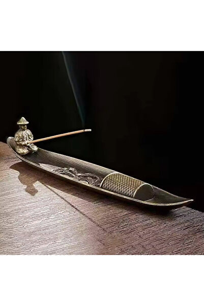 Choice old fisherman Fashionable Small Boat Incense Burner Fishing Old Man St...