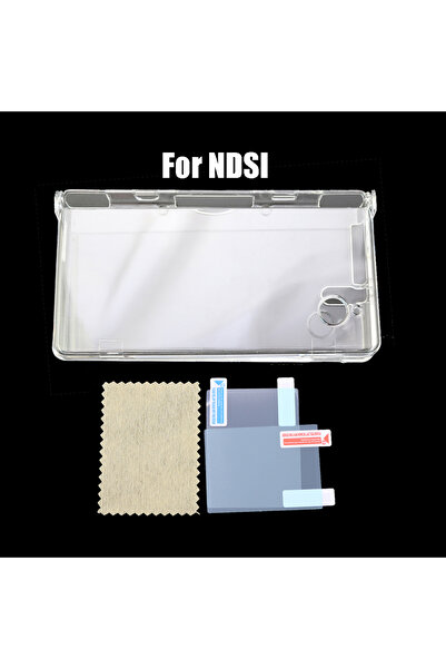Choice For NDSI Plastic Clear Crystal Shell Skin Case Cover For Nintend DSL N...