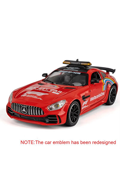 choice2 نموذج سيارة GTR حمراء بمقياس 1:24، سيارة رياضية GTR Safety 300SL، لعب...