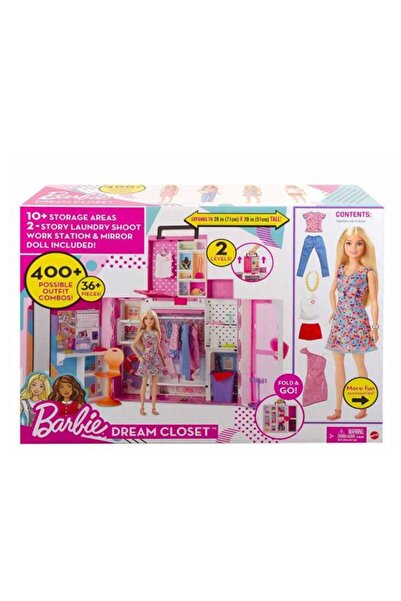 Barbie Yeni Rüya Dolabı Oyun Seti HGX57