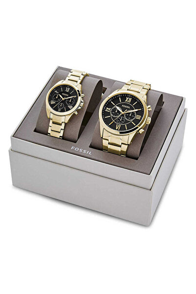 Fossil FBQ2400SET Erkek Kol Saati ve Kadın Kol Saati