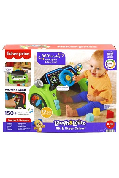FISHER PRICE Sesli ve Işıklı Eğlen ve Öğren İlk Arabam HYR91