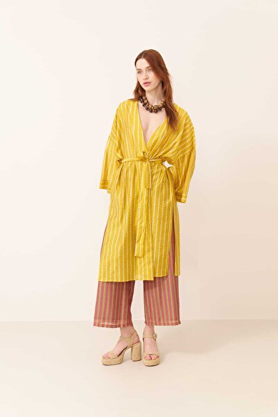 Roman Midi Boy Kimono Standart Renk Y2463114_089