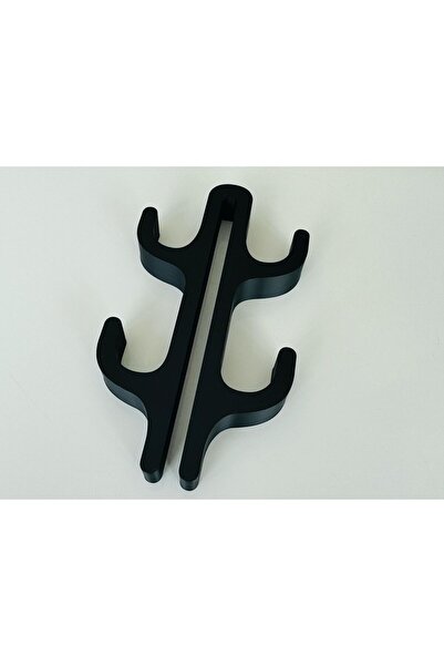 OEM Suport cu cârlige pentru cabină de duș, Accesorii de baie, PLA 3D, Negru,...