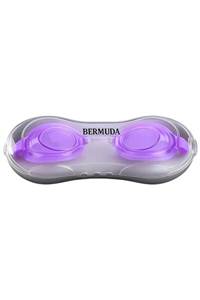 BERMUDA نظارات السباحة ذات الأنف المرن باللون الأرجواني XH3000