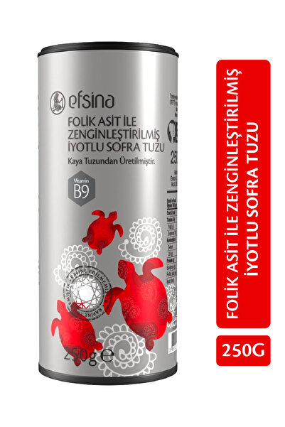 Efsina 250 G FOLİK ASİTLİ KAYA TUZU