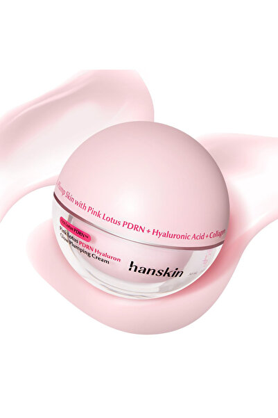 Hanskin Pink Lotus PDRN & Hyaluron Cilt Bariyeri Güçlendirici ve Dolgunlaştır...