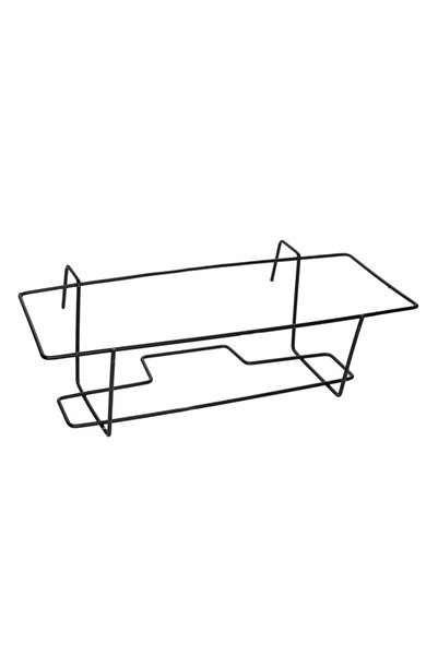 BAMI NETWORK Suport ghiveci suspendabil metalic negru 51x22x15.5cm balcon