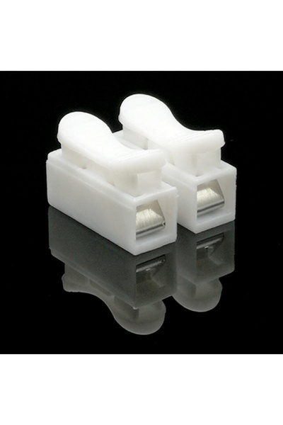 Choice3 50PCS 2Pin 20/50Pcs No Solding Quick 1P 2P Cable Wire Connector No Sc...