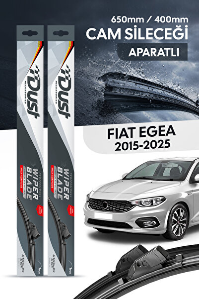 DUST Fiat Egea 2015-2025 Uyumlu Silecek Takımı 650MM/400MM