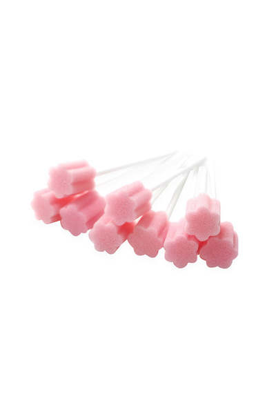 Choice 100pcs 100pcs Disposable Cleaning Cleaner Swab Oral Care Sponge Swab T...