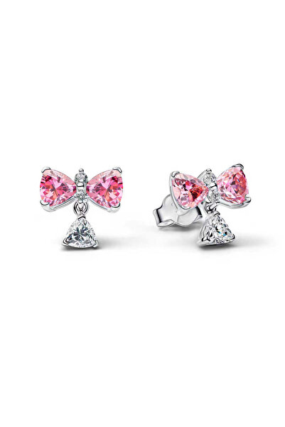 choice2 XE139-PK Original 925 Sterling Silver Charms Pendant Blue Bow Suit Be...